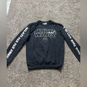 Star Wars Black Sweater size small preowned unisex